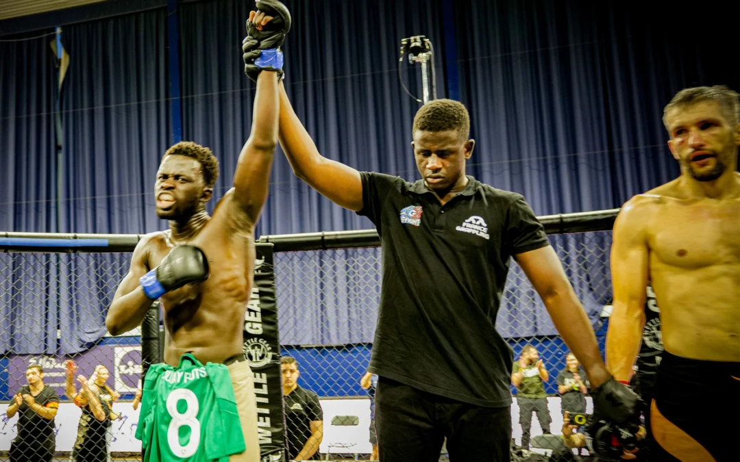 La section MMA d’Humanitaria frappe fort à Massy !